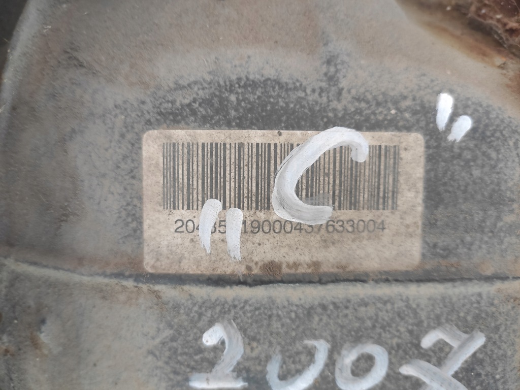 фото №7, Kompletny подрамник задний дифференциал 2.65 приводной вал mercedes c klasa w204 2.2 cdi