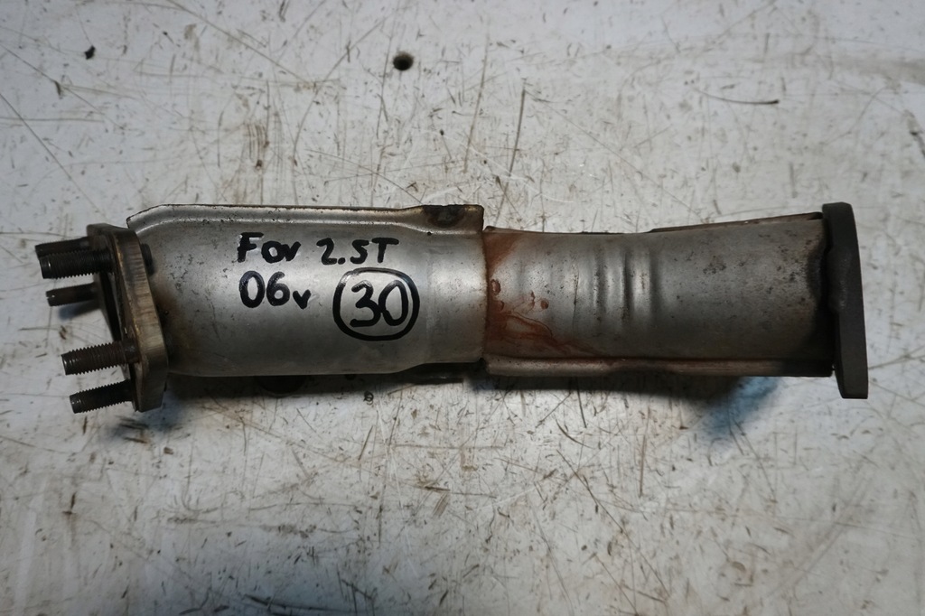 фото №1, Subaru forester sg ii 2.5 turbo upipe 44614aa000 труба выхлоп коллектор