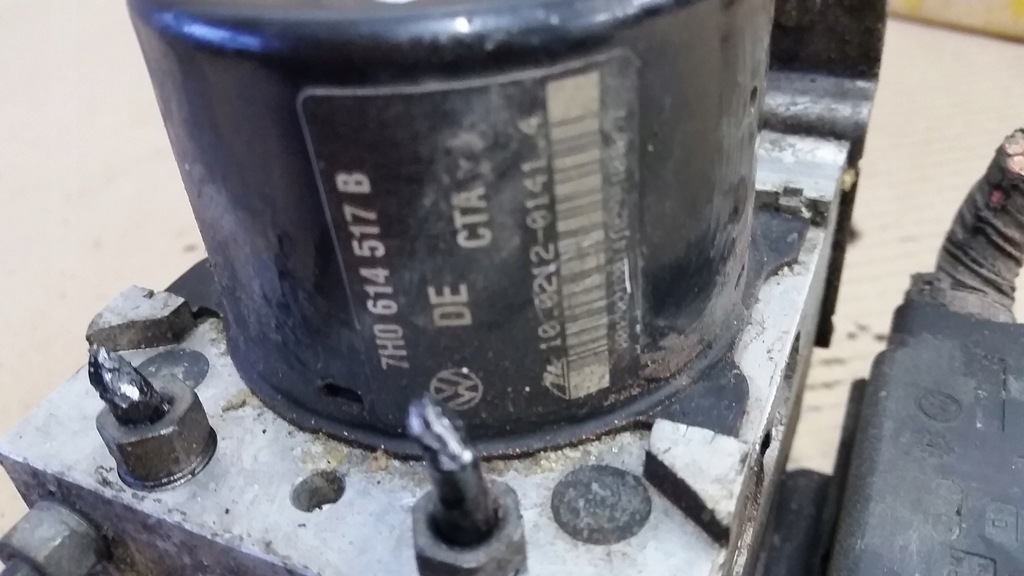 фото №7, Vw transporter t5 насос abs 7h0614517b