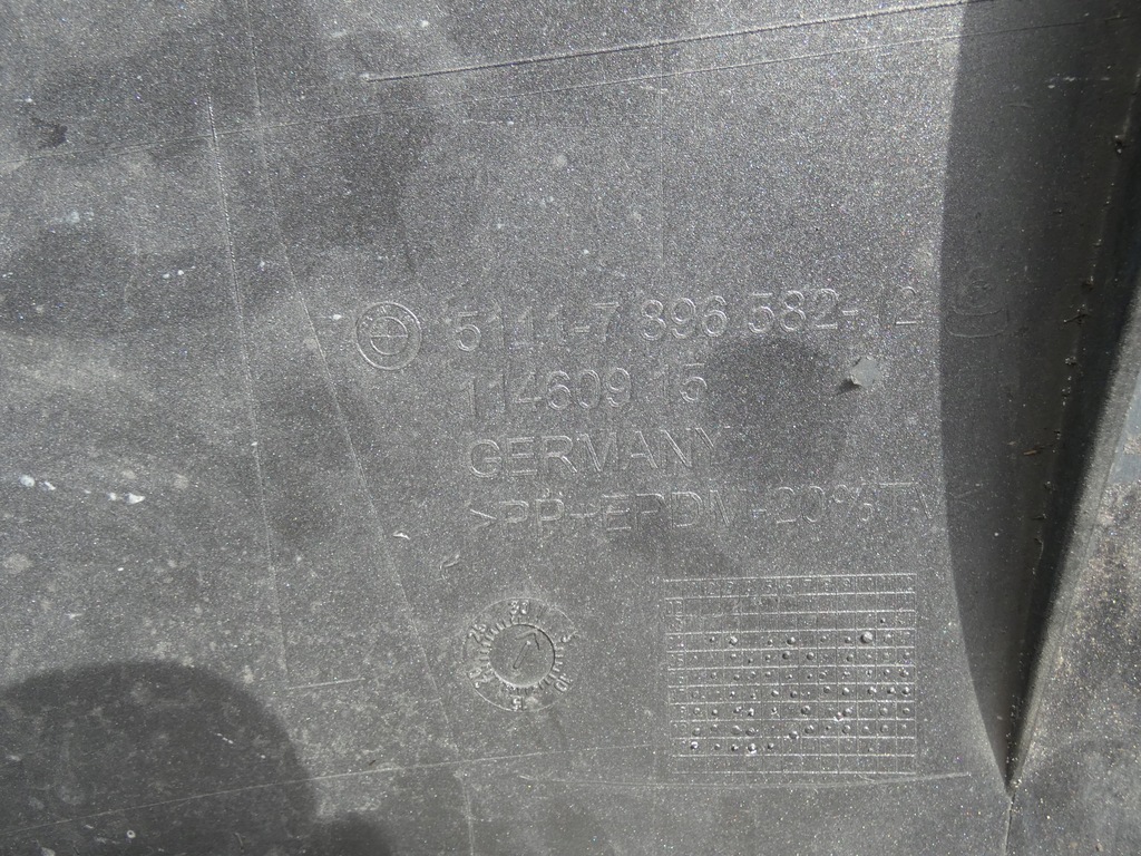 фото №13, Решётка радиатора бампер решётка средняя bmw 5 e60 m5