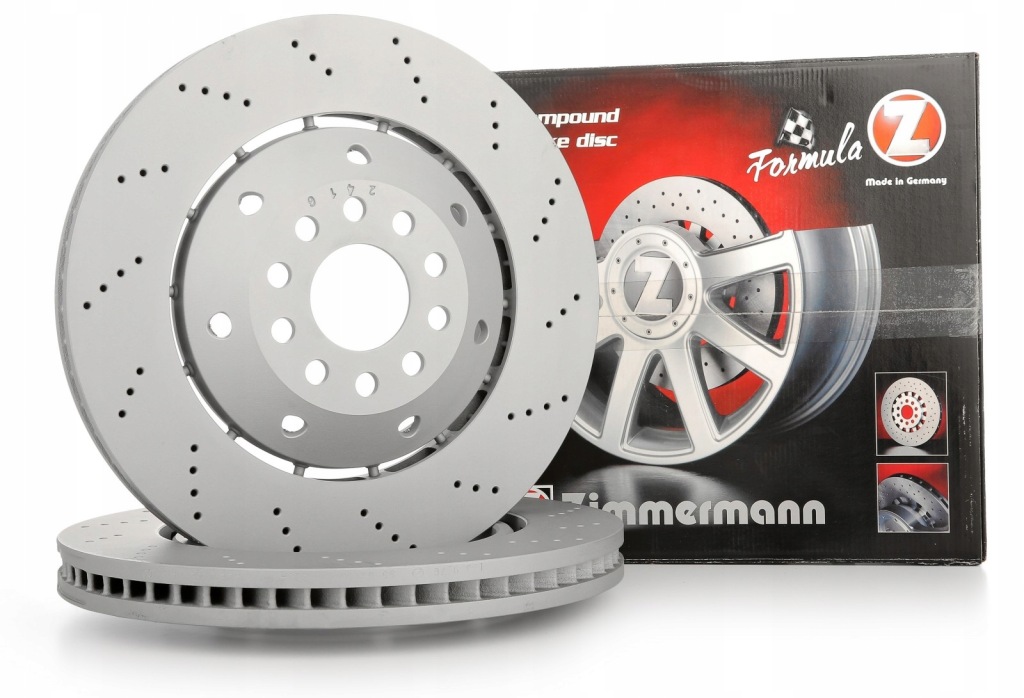 фото №1, Гальмівні диски zimmermann formula з перед - audi a3 8p rs3