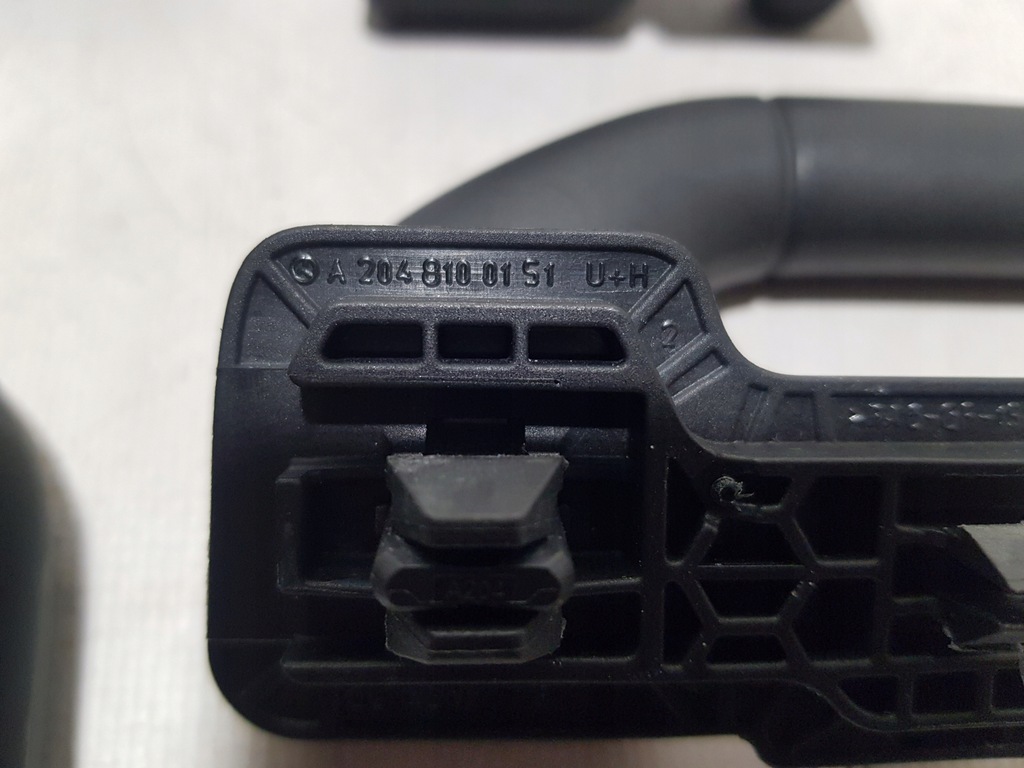 фото №8, Крепления ручки потолочный mercedes w204 w212 чёрные комплект перед задняя