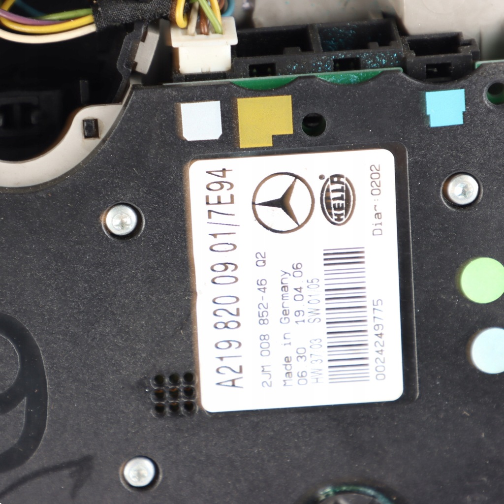 фото №9, Mercedes cls c219 лампа освещение кабины a2198200901