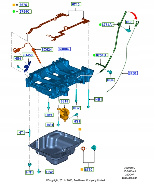 фото №8, Трубка do щупа уровня масла transit / custom org
