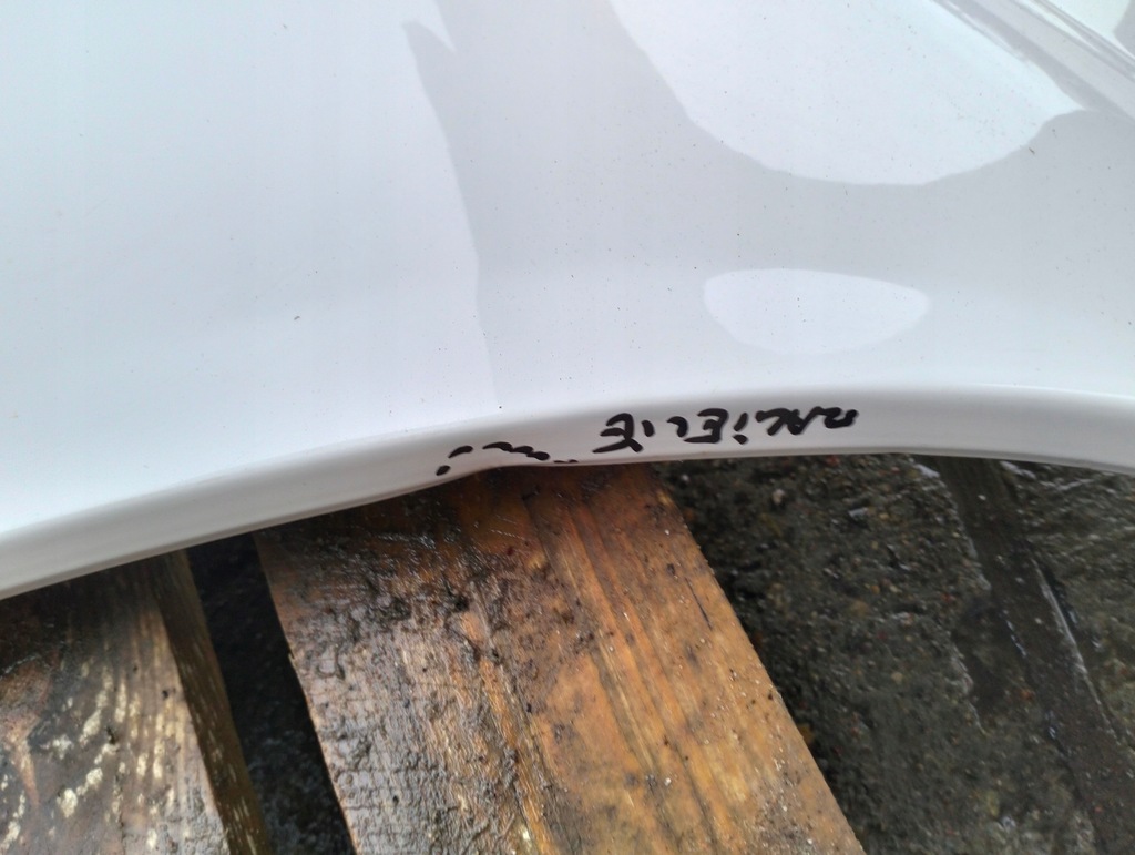 фото №6, Капот кришка двигуна peugeot 207 lift 09-12 білий оригінал