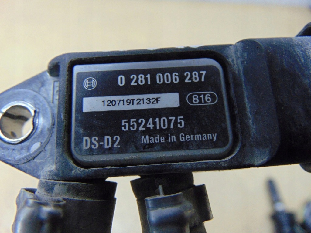 фото №5, Датчик клапан тиску map opel combo d 1.3 cdti