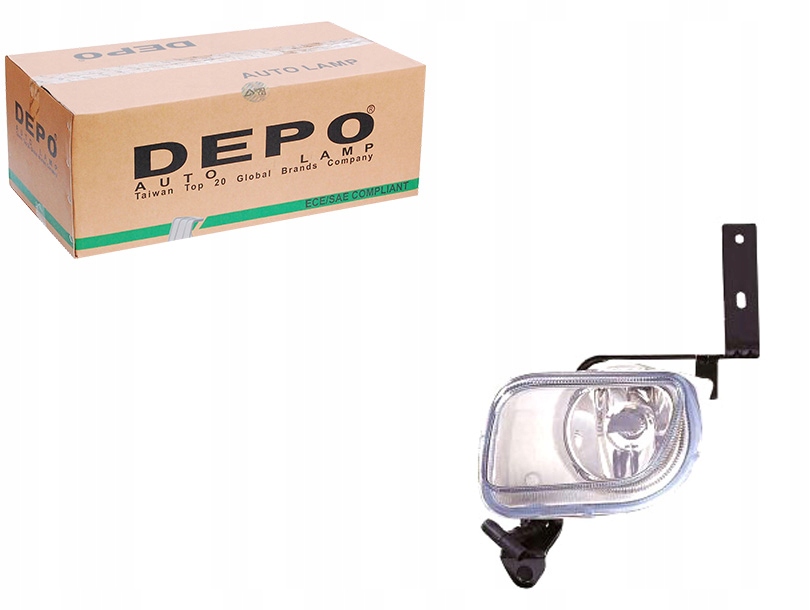 фото №1, Depo лампа протитуманна перед l h1 volvo c70,
