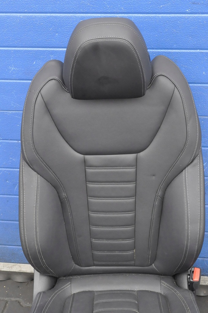 фото №5, Bmw i4 g26 сидіння заднє сидіння обшивки шкіра m-pakiet anglik 23r