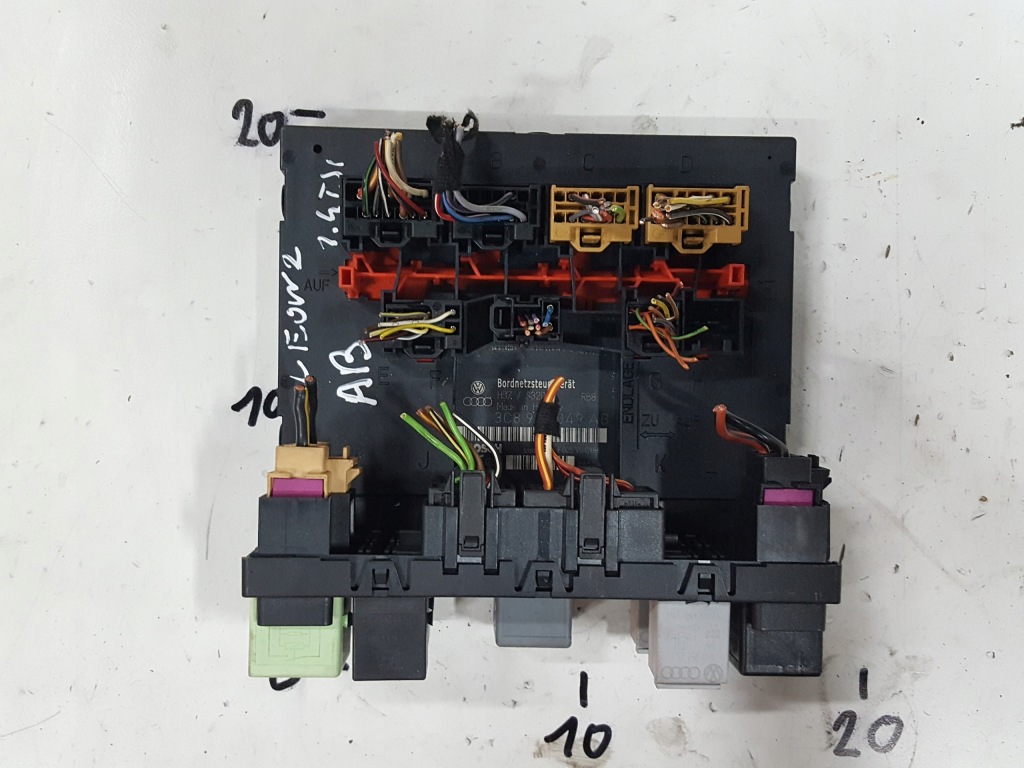фото №1, Seat leon 2 ii 04-08r модуль блок управления блок управления бортовой сетью