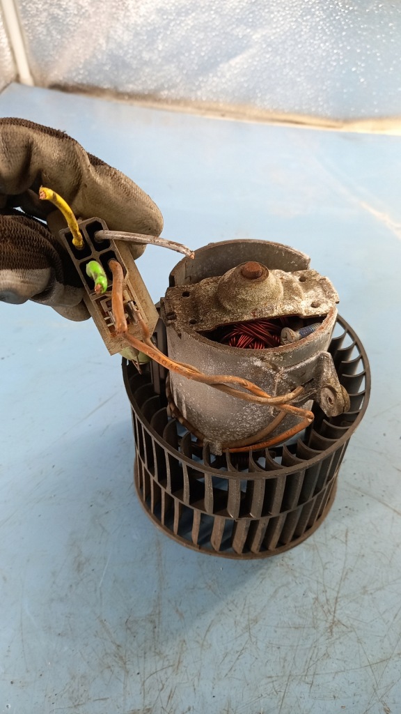 фото №3, Вентилятор обігрівача opel astra i f 93r