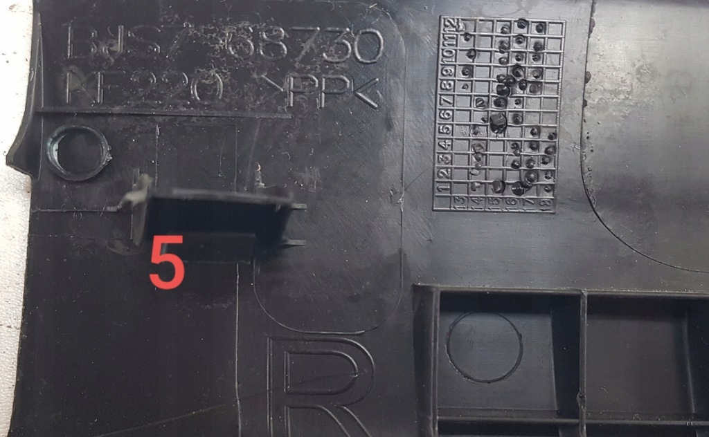 фото №6, Защита накладка порог стойка mazda 3 bm hb