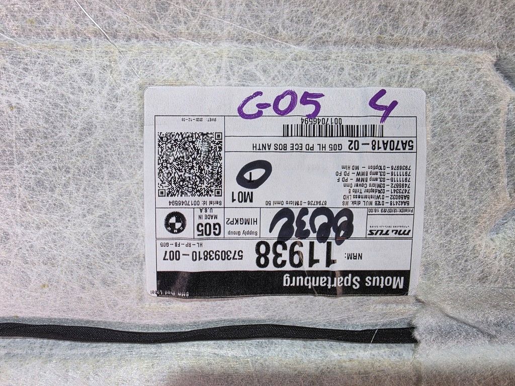 фото №8, Стеля панорама комплектна сонцезахисний козирок стійки bmw x5 g05 lci m-pakiet