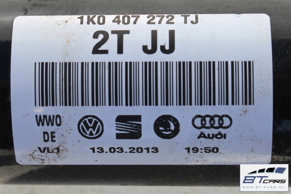 Vw passat b6 b7 cc приводной вал передняя левая 3ab407271 3c0407271aj 3c0407451fx p Киев