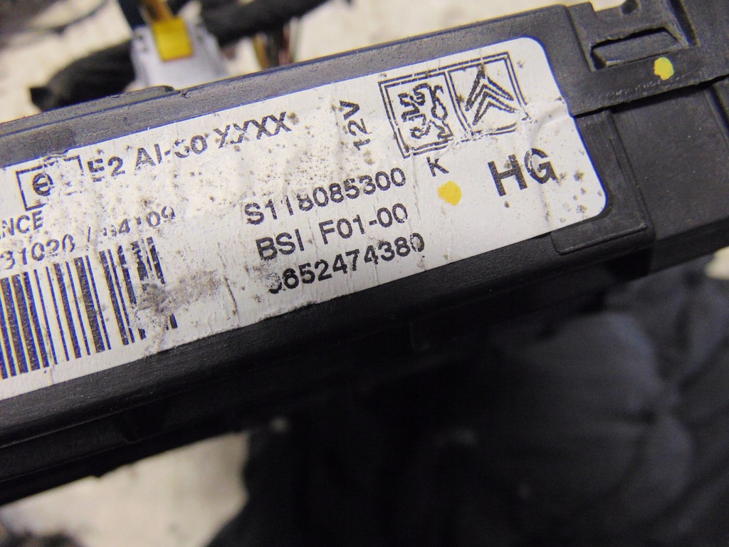 фото №11, Набір стартовий імобілайзер citroen c2 1.1 8v бензин europa