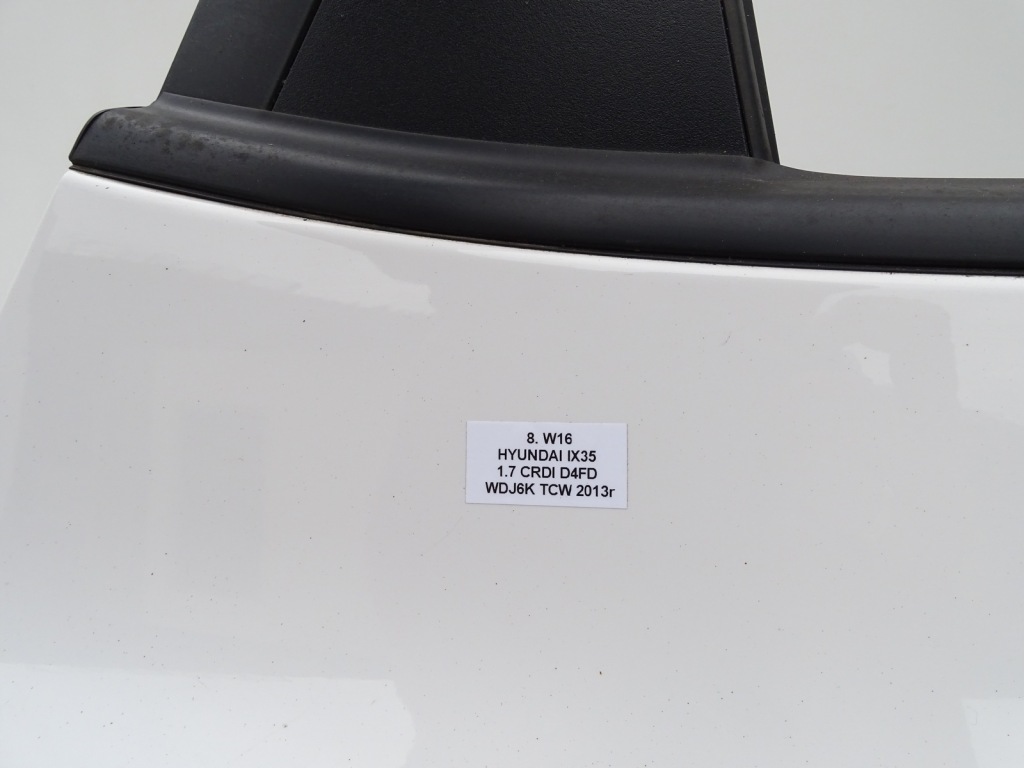 фото №15, Двері правий задня праве задні hyundai ix35 09-15r lift лак tcw