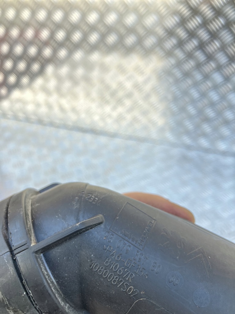 фото №3, Шланг труба воздухозаборник воздуха opel grandland x 17-