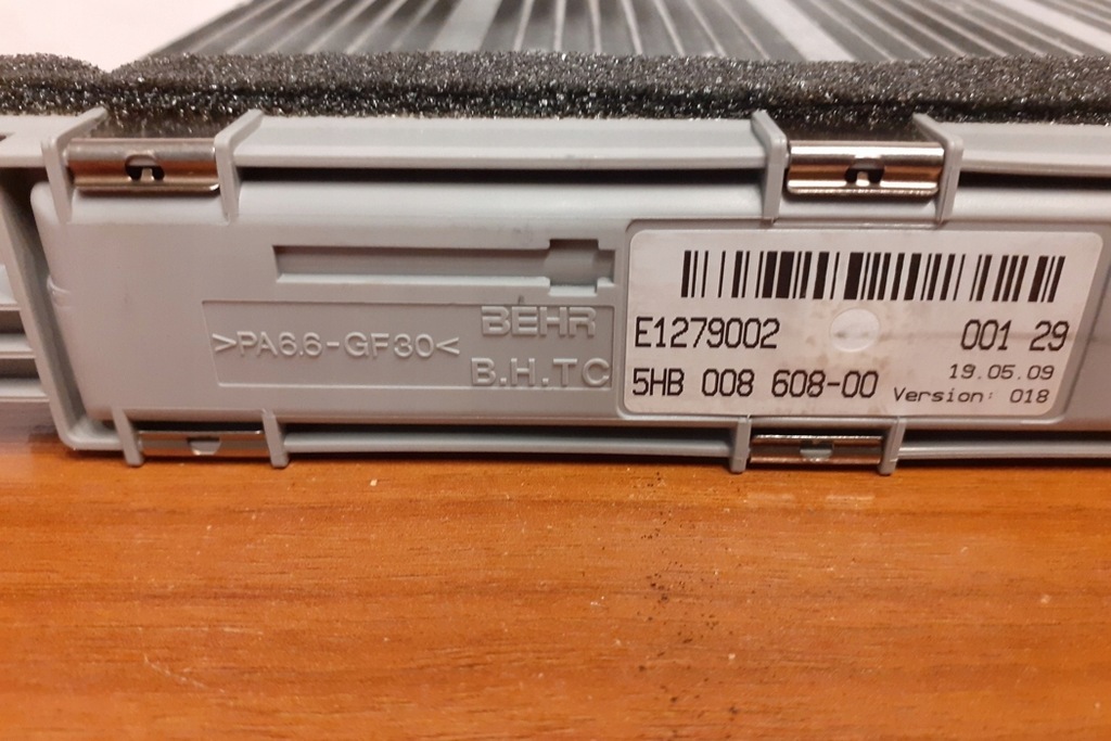 фото №8, Радіатор обігрівача bmw 5 e60 b9077004 2009