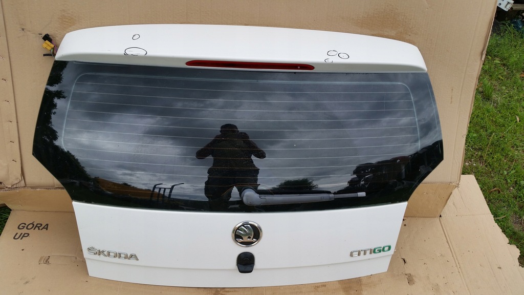 фото №1, Крышка багажника багажника задняя skoda citigo 3d lb9a