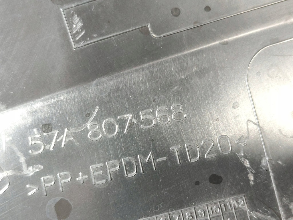 фото №12, Skoda karoq спойлер накладка бампера задня 57a807568 !