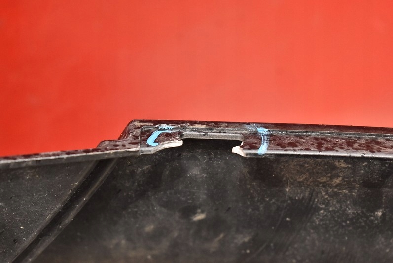 фото №13, Бампер задня задній чорний 6r6807421bh vw polo 5 v 6r 09-17