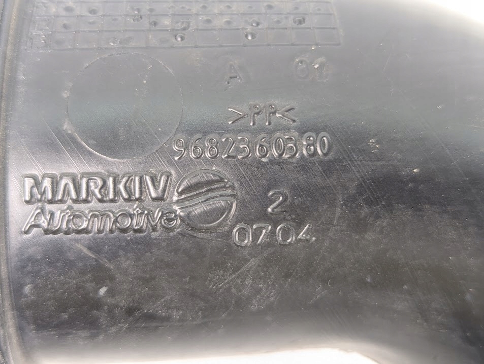 фото №6, Труба воздухозаборник воздуха peugeot 3008 i 9682360380