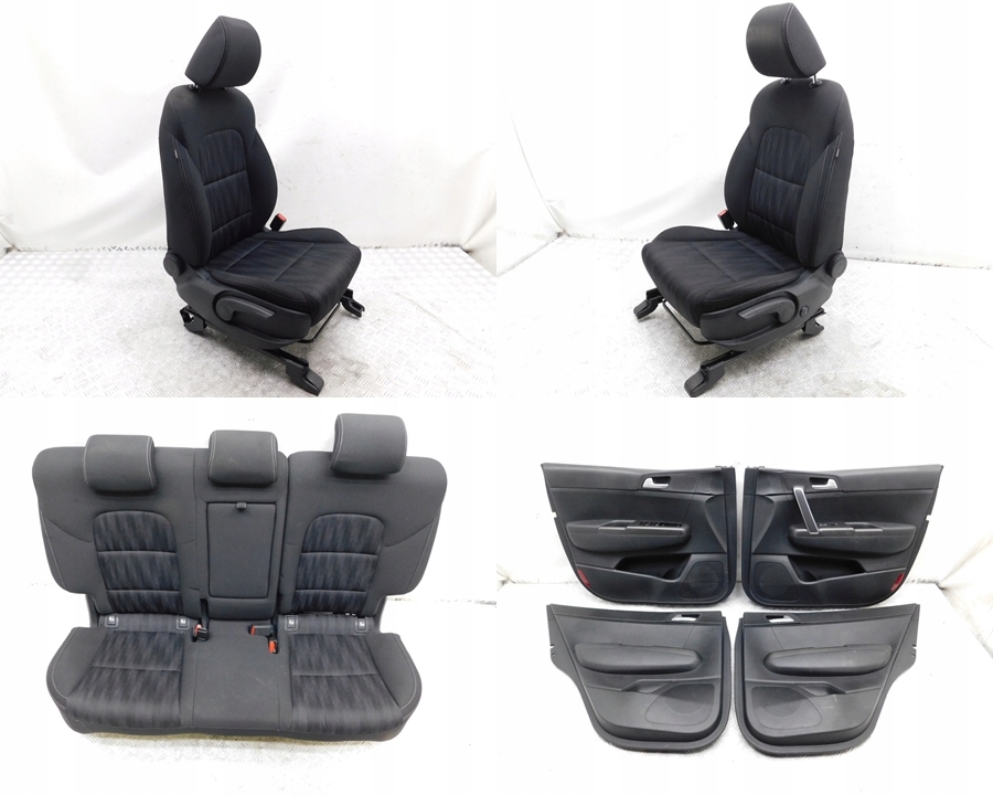 фото №1, Сиденья заднее сиденье обшивки комплект - kia sportage iv ql 16-22 eu