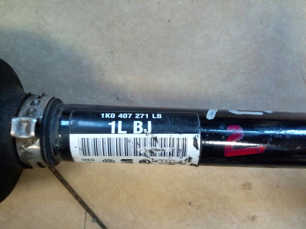 фото №4, Привідний вал skoda yeti перед oryg.