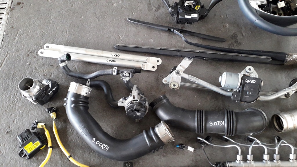 фото №8, Hyundai genesis gv80 2020- бортовий комп'ютер дросельна заслінка