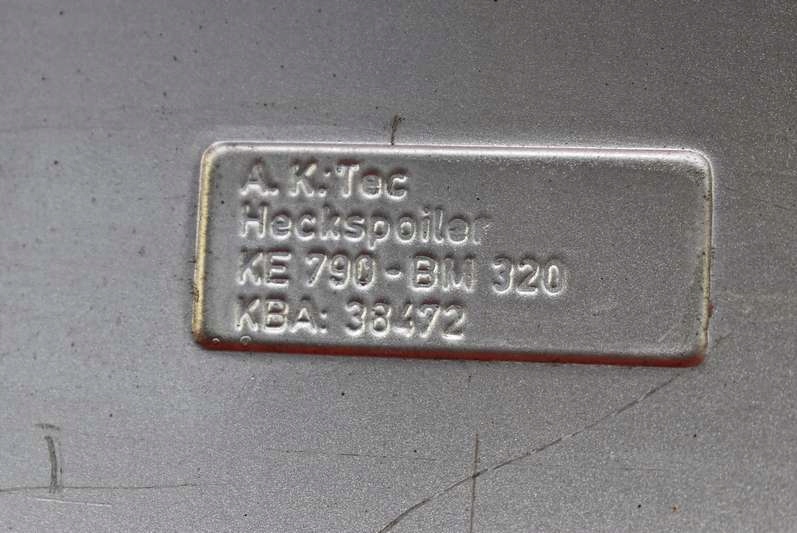 фото №16, Спойлер спойлер спойлер серебристый ke790-bm320 nissan almera n16 5d hb 03-06