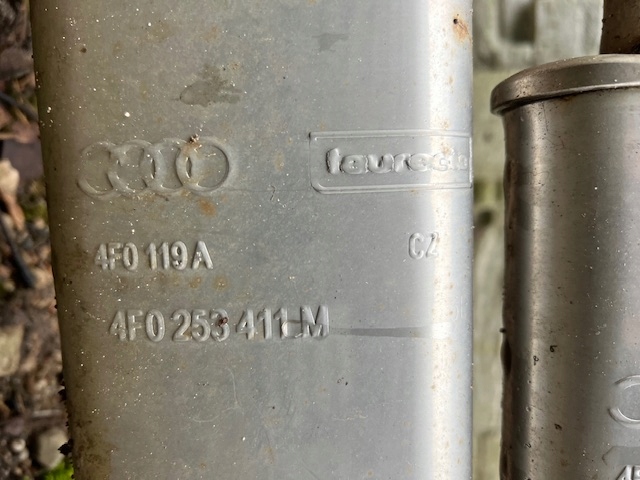 Купить Выхлоп гаситель конечный audi a6 c6 рестайлинг