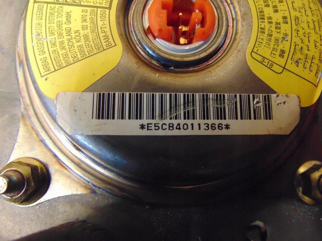 фото №8, Подушка подушка безопасности водителя toyota avensis verso lift