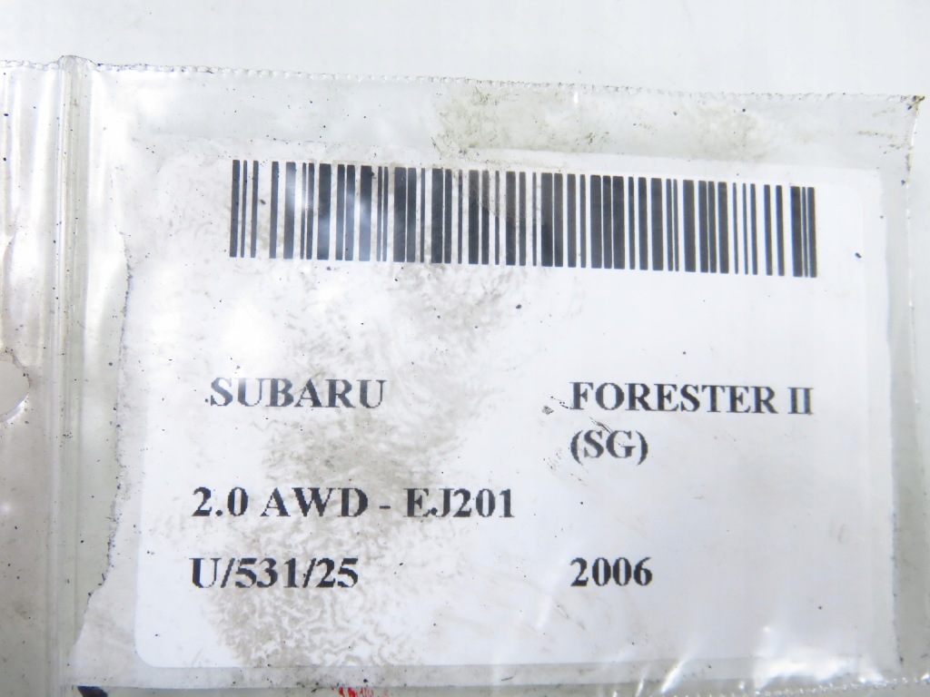 фото №5, Шланг egr subaru forester ii sg 2.0 awd 125 - ej201 ej201