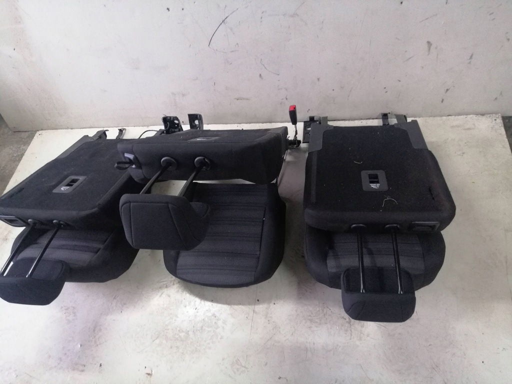 фото №5, Partner proace combo e 2023 комплект сиденья заднее сиденье задняя комплект