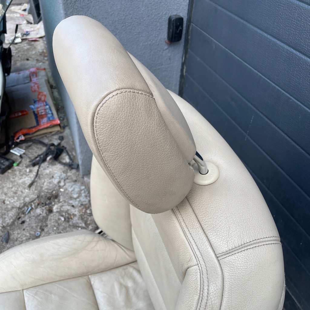 фото №15, Mercedes s w221 lift сиденье пассажира правый перед светлая кожа хороший