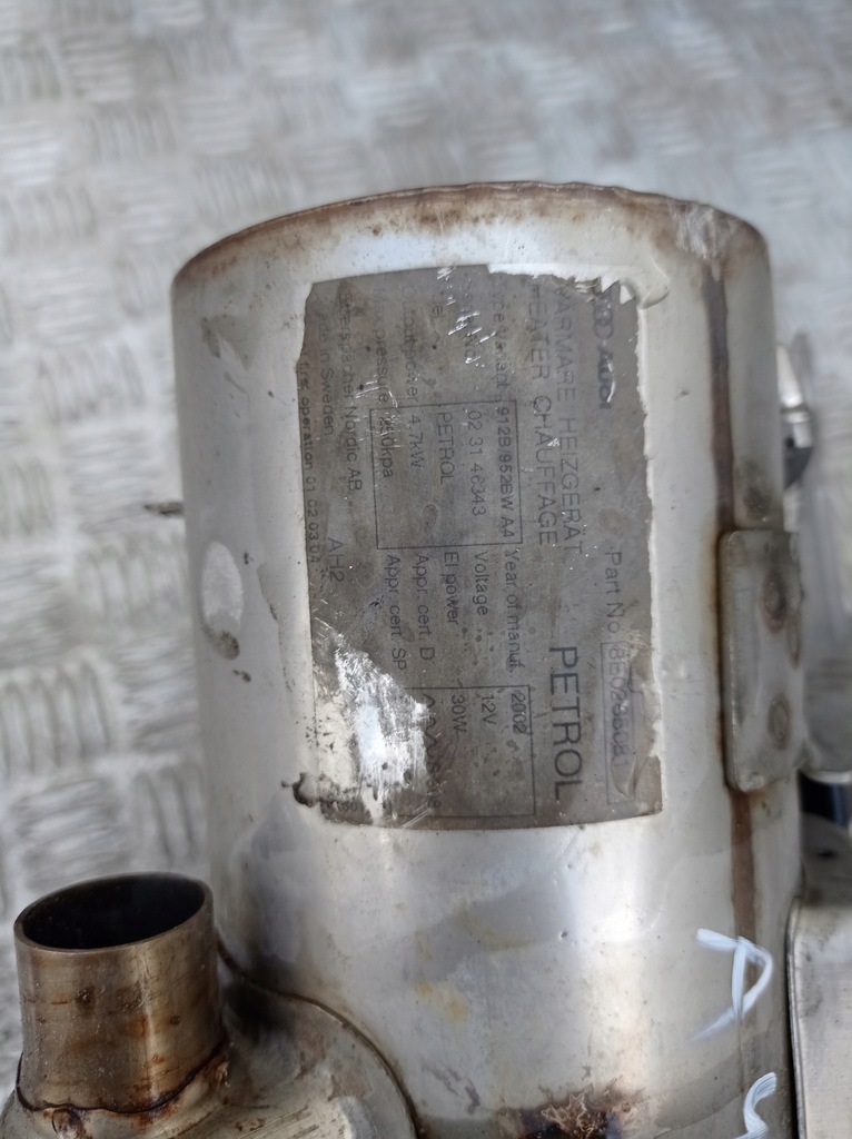 фото №7, Audi a4 b6 обігрівач стояночний додатковий обігрівач webasto 8e0265105 8e0265081 benz