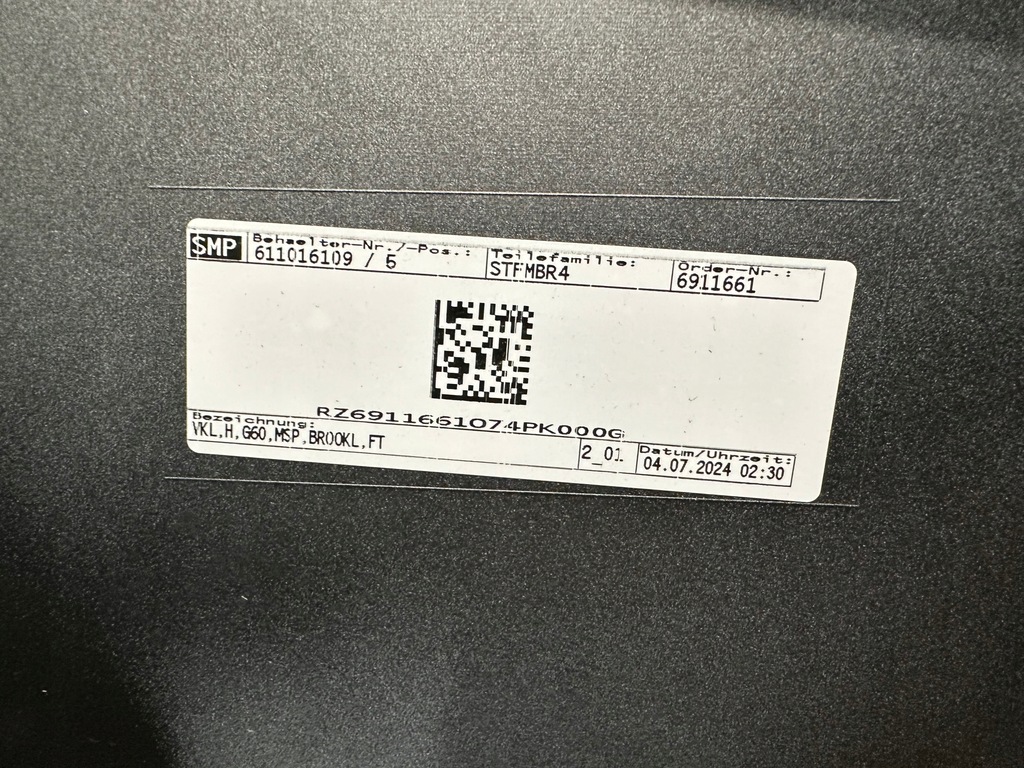 фото №9, Bmw 5 g60 бампер задняя m-pakiet europa c4p