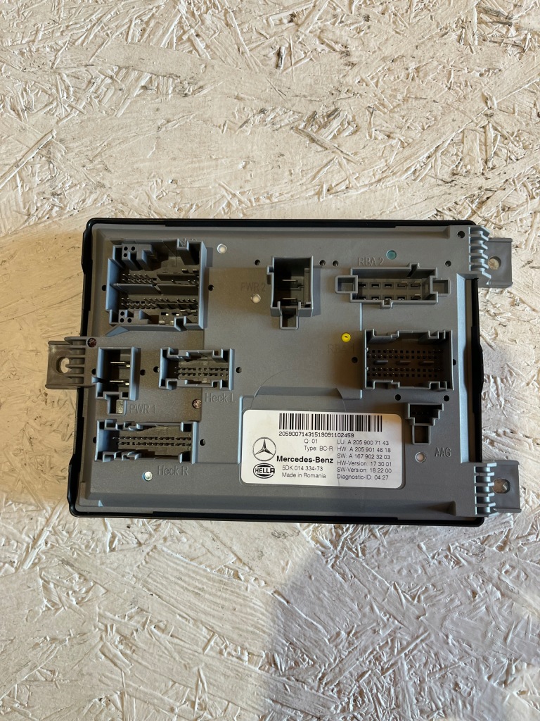 фото №1, Модуль блок керування комфорту mercedes w205 a2059007143