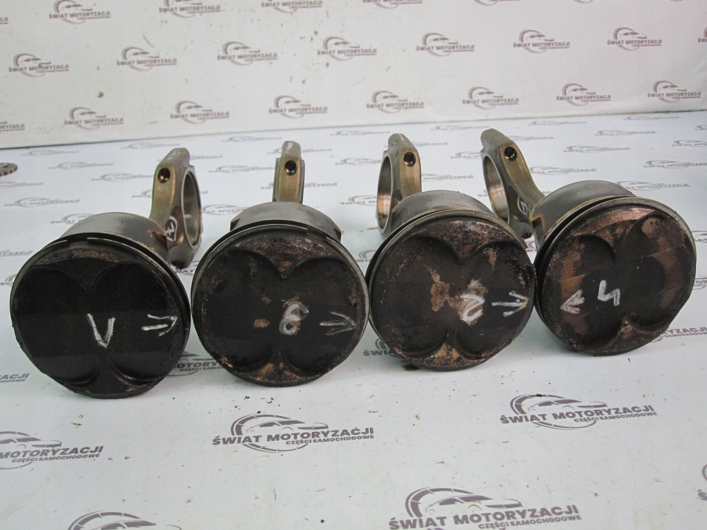 фото №8, Bmw e90 e46 1.8 b n46b18a поршень шатун