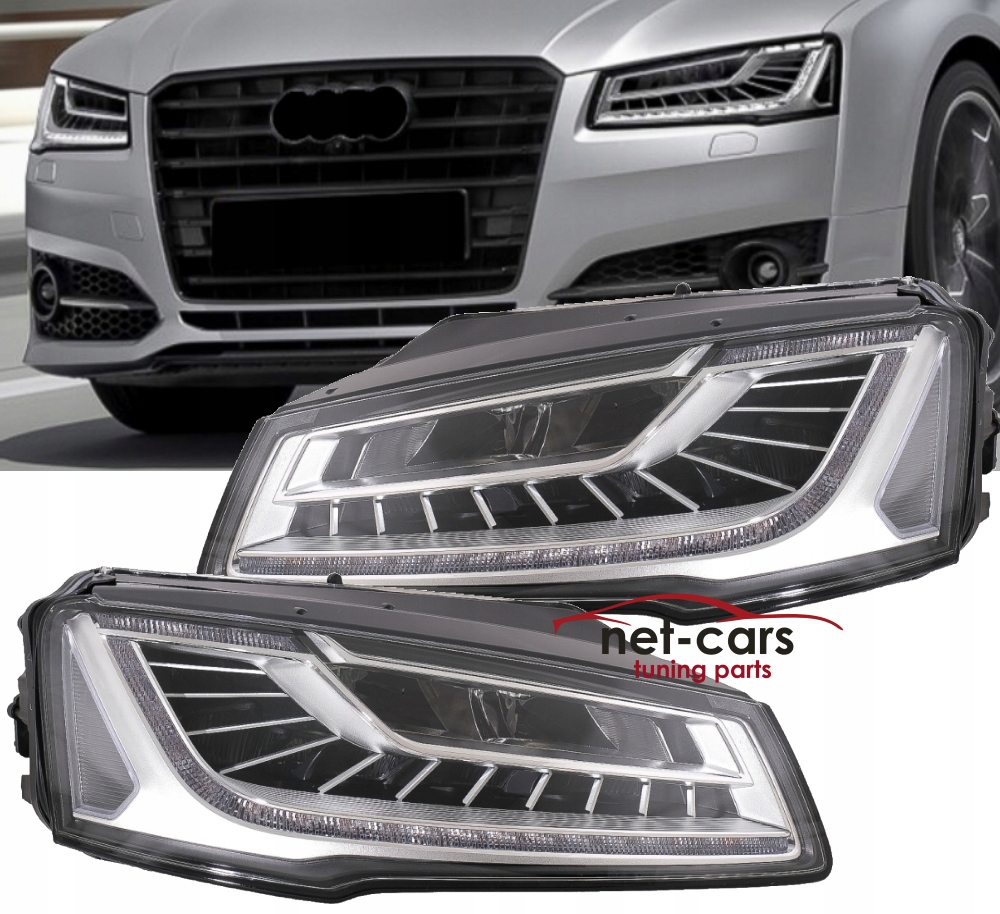 Купить Фонари фара audi a8 d4 4h рестайлинг  full led matrix