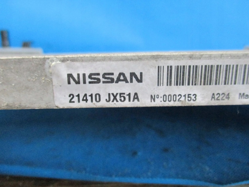 фото №5, Радиатор wody nissan nv200 1.5 dci 21410-jx51a