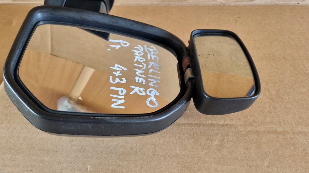 фото №13, Зеркало правое 4+3pin чёрные peugeot partner фургон 32636104