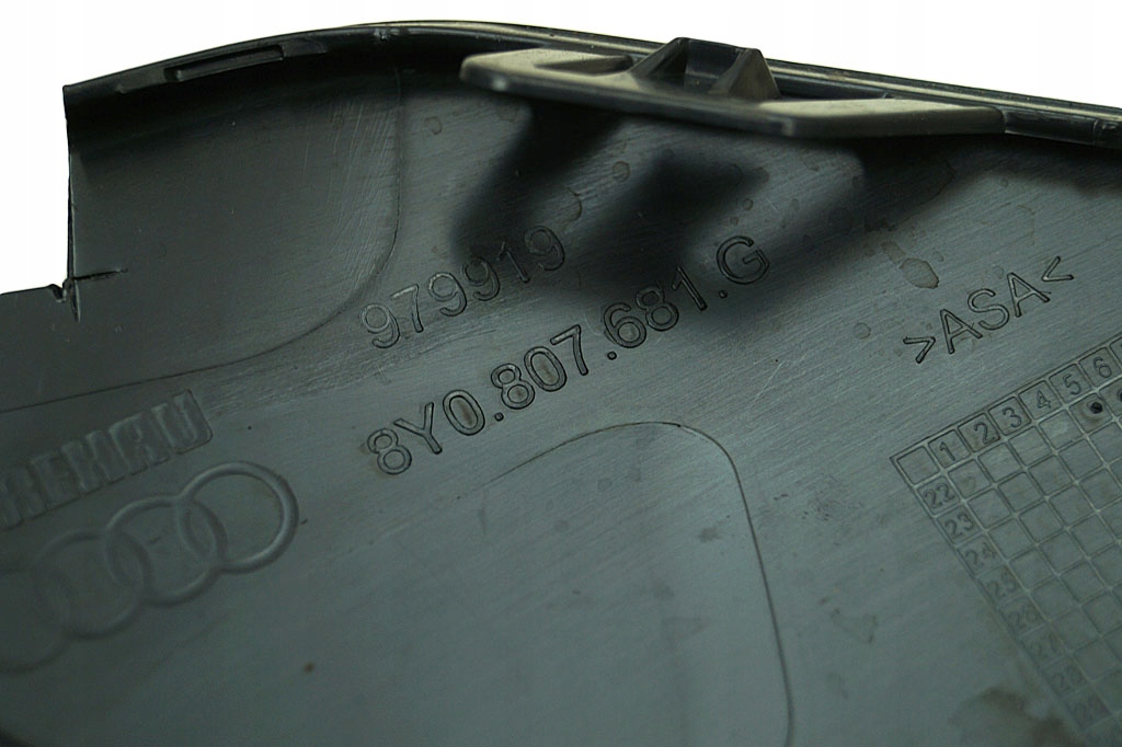 Молдинг решётка  решётка бампера левое  перед audi a3 8y рестайлинг Недорого