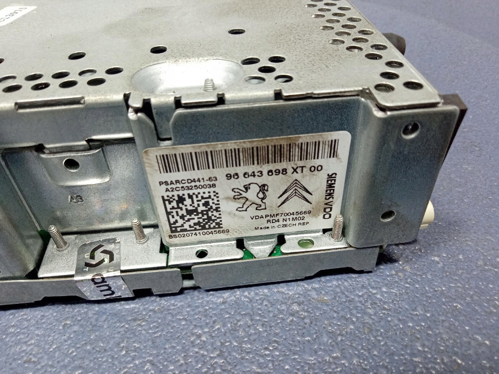 фото №5, Citroen c3 i peugeot радио cd mp3 заводской 96643698xt