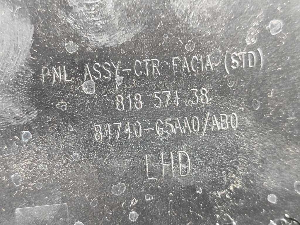 фото №8, Dekor молдинг защита консоли панели рамка kia niro i lift решётка обдув