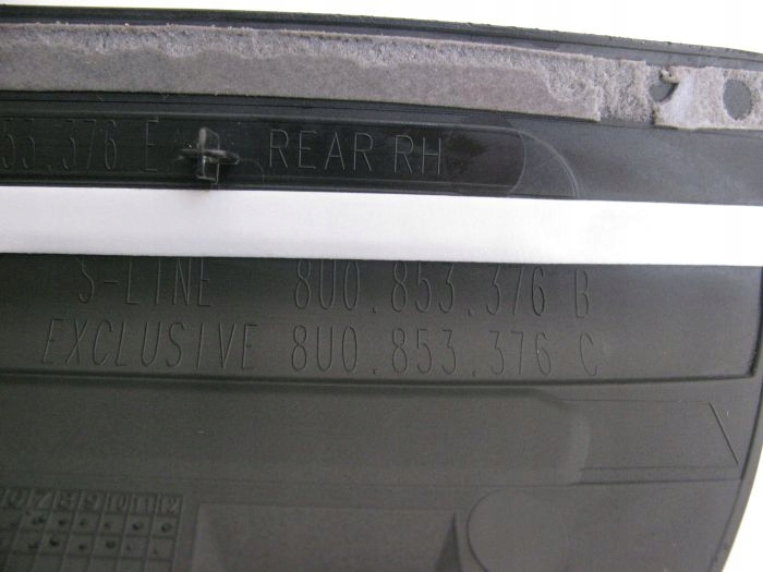 фото №7, Audi q3 8u lift накладки накладки пороговые s-line kpl