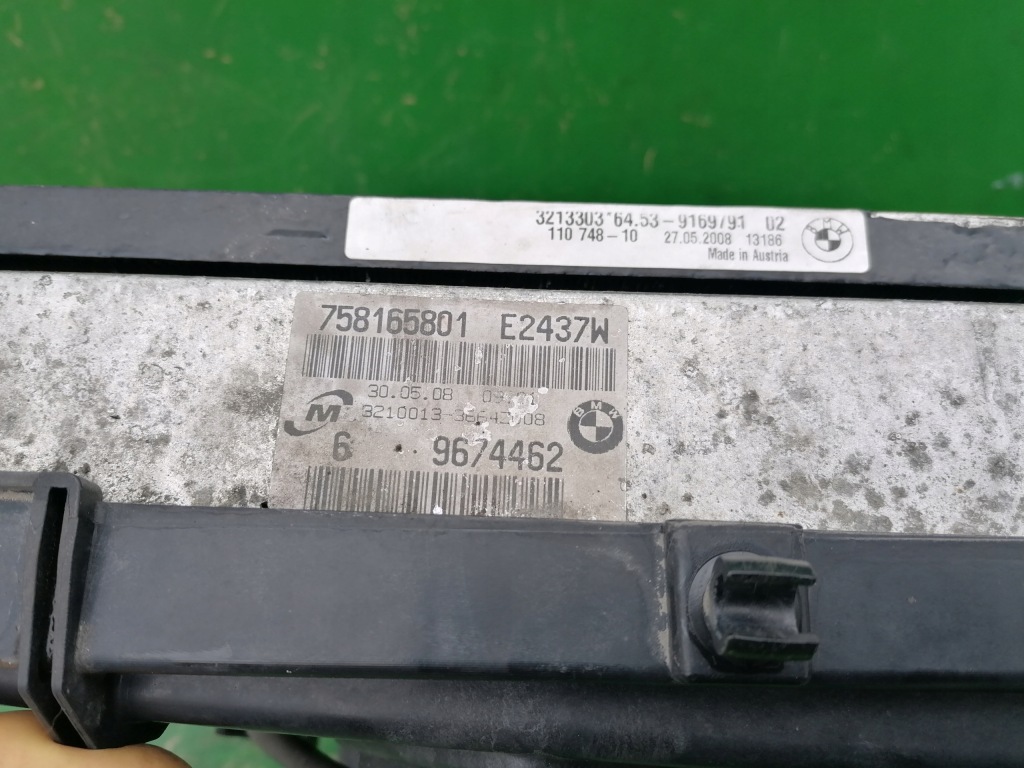 Радіатор вентилятор bmw e90 e91 e92 n43b20 320i Оригінал