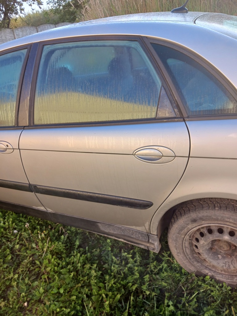 фото №1, Дверь левый задняя citroen c5 i hb серебристый eycc