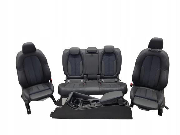 фото №1, Bmw f39 середина сидіння заднє сидіння тунель обшивки оббивка