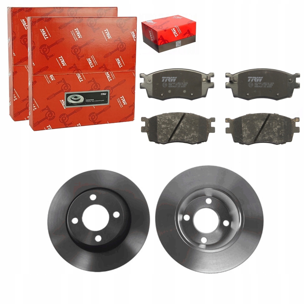 фото №1, Тормозные диски тормозные + тормозные колодки перед hyundai accent iii kia rio ii 2005-