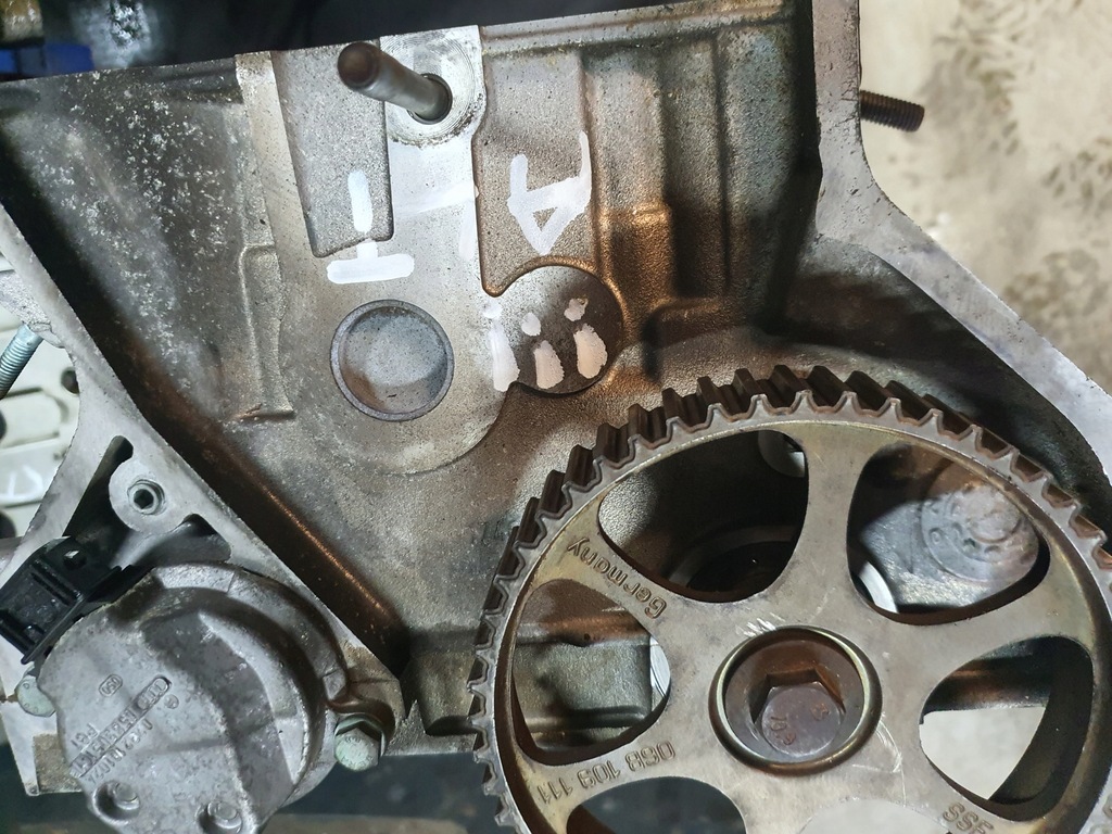 фото №7, Audi a4 b6 b7 a6 alt 2,0 b dół двигателя блок wał поршни насос поддон półsilnik